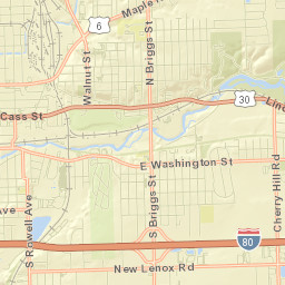 Ingalls Park Street Map