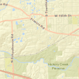 19832-19872 115th Avenue, Mokena, IL Street Map