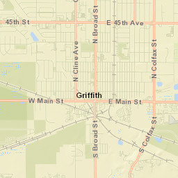 Griffith Street Map