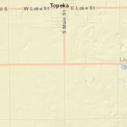 Topeka Street Map