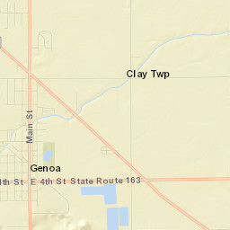 Genoa Street Map