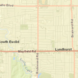 Lyndhurst Street Map