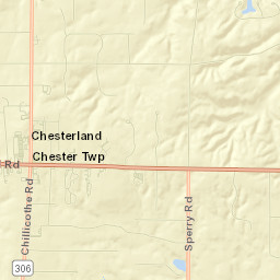 Chesterland Street Map