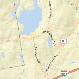 Middlebury Street Map