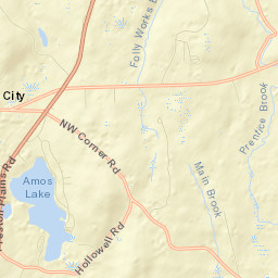 Preston City Street Map