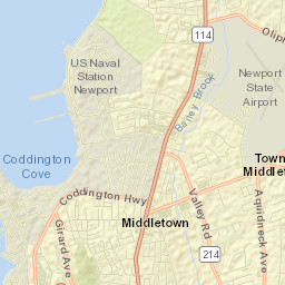 Newport East Street Map