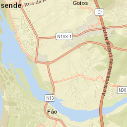 Apúlia e Fão Street Map