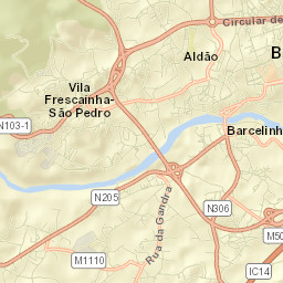 Barcelos Street Map