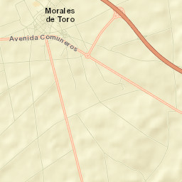 Morales de Toro Street Map