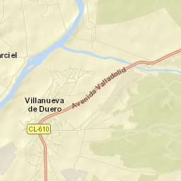 Villanueva de Duero Street Map