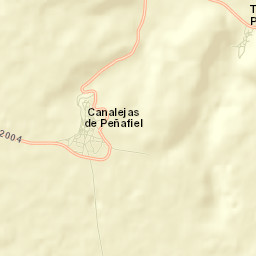 Canalejas de Peñafiel Street Map