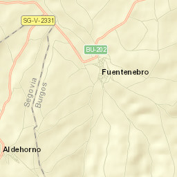 Fuentenebro Street Map