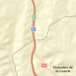 Honrubia de la Cuesta Street Map