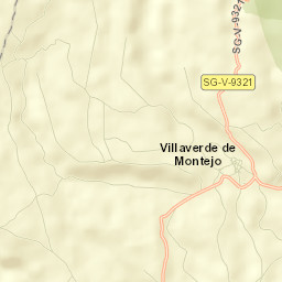 Villaverde de Montejo Street Map