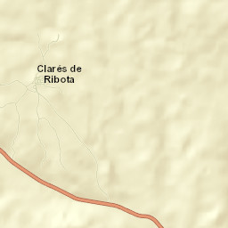 Clarés de Ribota Street Map