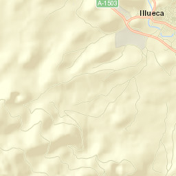 Illueca Street Map