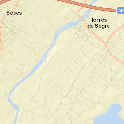 Torres de Segre Street Map