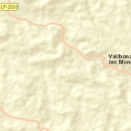 Vallbona de les Monges Street Map