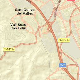 Sant Quirze del Vallès Street Map