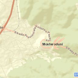 Monteroduni Street Map