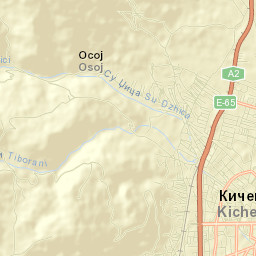 Kičevo Street Map