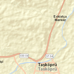 Taşköprü Street Map