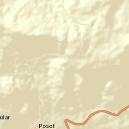 Posof Street Map