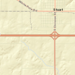 Stuart Street Map