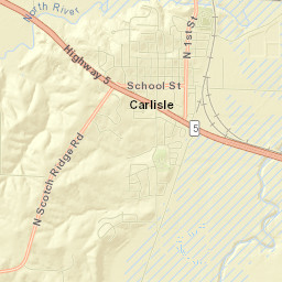 Carlisle Street Map