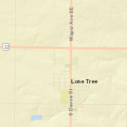 Lone Tree Street Map