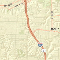 527-999 34th St Moline IL 61265 Street Map