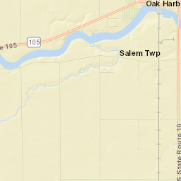 Oak Harbor Street Map