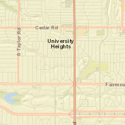 University Heights Street Map