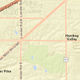 Pepper Pike Street Map