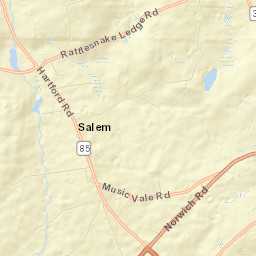 Salem Street Map
