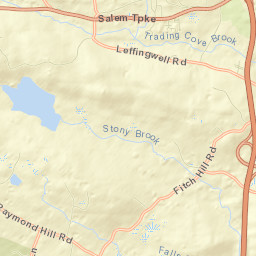 Montville Center Street Map