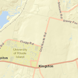 Kingston Street Map
