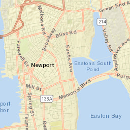 Newport Street Map