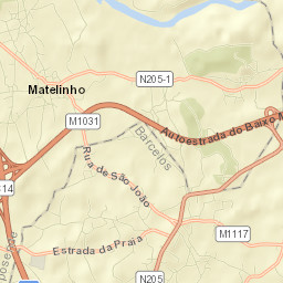Barqueiros Street Map