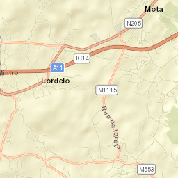 Vila Seca Street Map