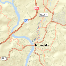 Mirandela Street Map