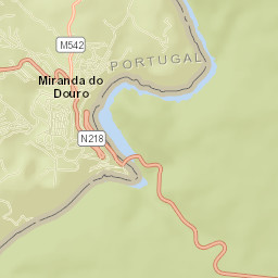 Miranda do Douro Street Map