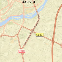 Zamora Street Map