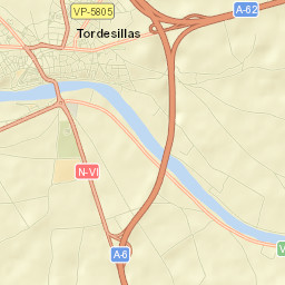 Tordesillas Street Map