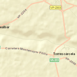 Torrescárcela Street Map