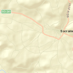 Sacramenia Street Map