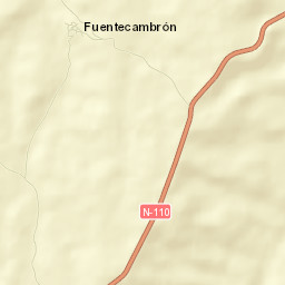 Fuentecambrón Street Map