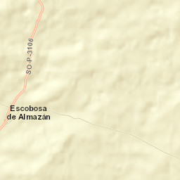 Escobosa de Almazán Street Map