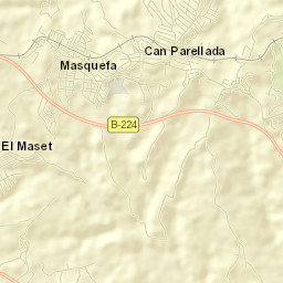 Masquefa Street Map
