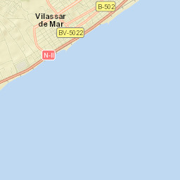 Vilassar de Mar Street Map